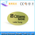 China-preiswertes kundenspezifisches Abzeichen-Metall-Namensabzeichen für heißen Verkauf